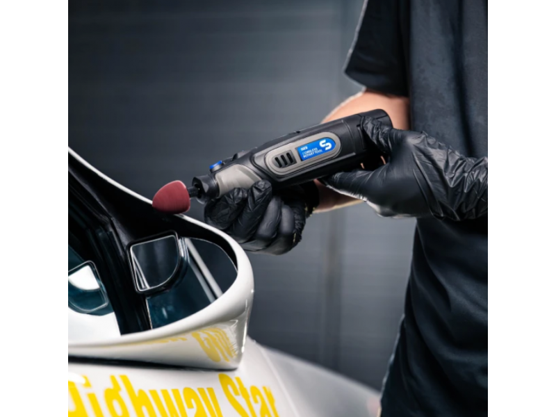 Мини-полировальная машина для деталей 12В / 18Вт  аккумулятор 12В 1500 мА·ч 