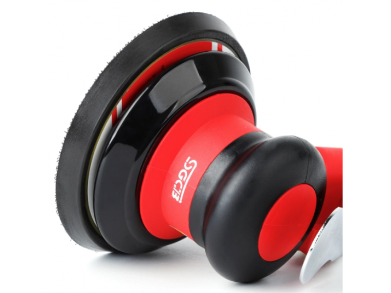 Пневматическая полировальная машина  5" малая порная тарелка Φ125 мм / эксцентрик 5 мм / 12000 об/ми