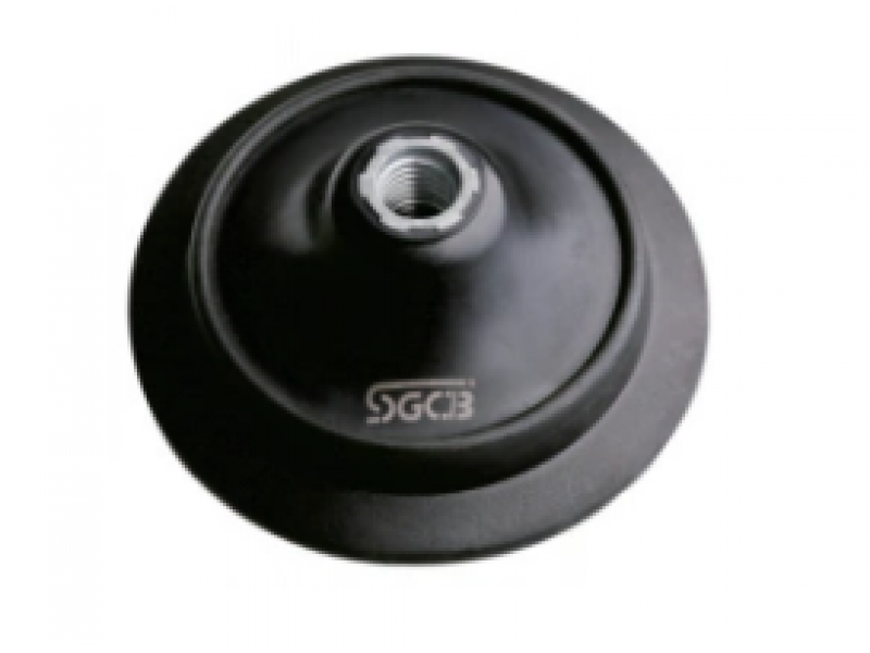 Taler de sprijin pentru mașină de polisat orbitală – 6 inch, 150 mm / M14, PU negru