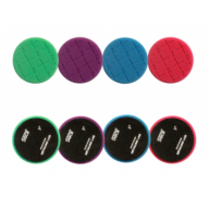 Поролоновый полировальный круг для финишной полировки  красный, 5"/130×140×20 мм