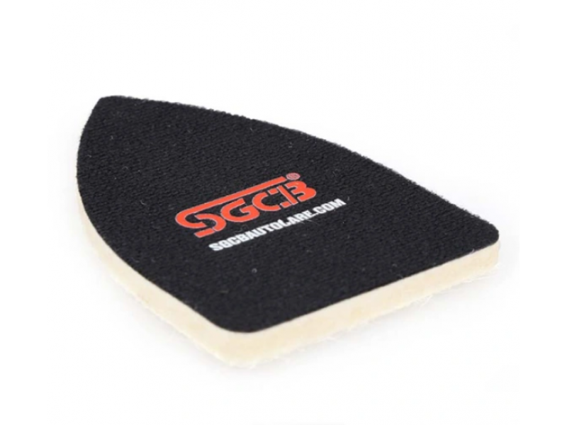 Pad de polisat din lână-fetru pentru sticlă, 120×83×6 mm