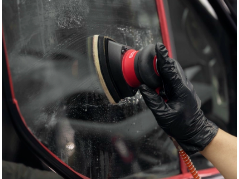 Pad de polisat din lână-fetru pentru sticlă, 120×83×6 mm