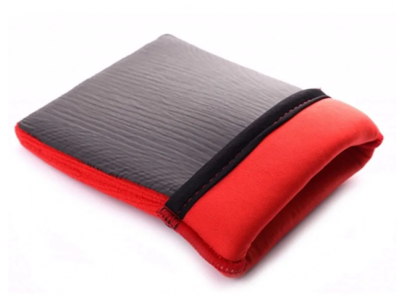 Suport pentru lavetă aplicatoare, gri (Mănușă auto-scrub), 210×130 mm / gri