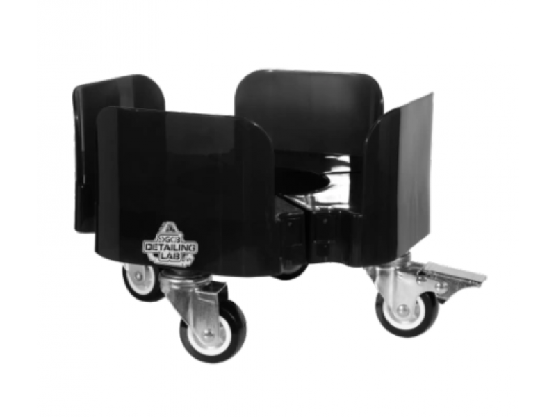 Căruț reglabil, Ø27 cm – Ø32,5, negru