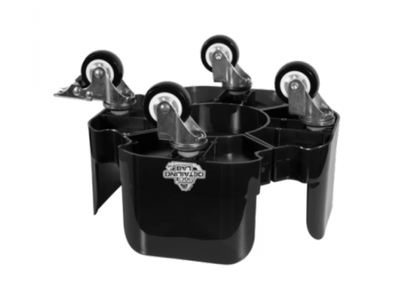 Căruț reglabil, Ø27 cm – Ø32,5, negru