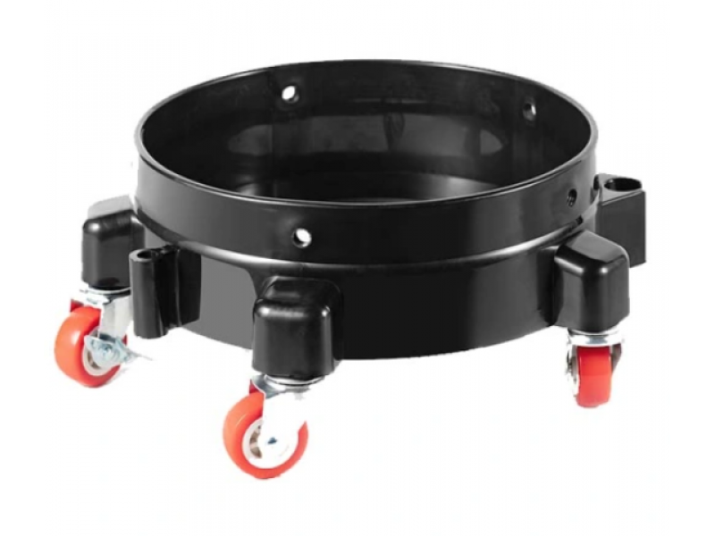 Căruț reglabil, Ø27 cm – Ø32,5, negru