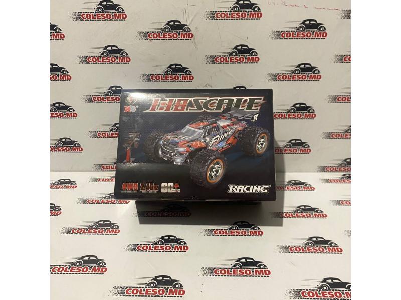 WL Toys 184008 Jeep cu telecomandă 1:18 60 km/h roșu 14+