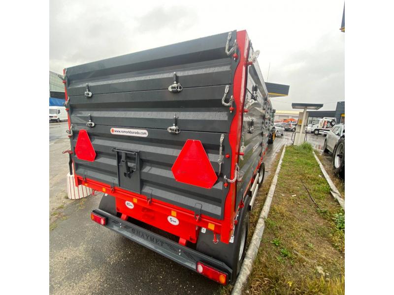 Прицеп сельскохозяйственный двухосный HAYMET 5T-5 (5 тонн, гидравлический тормоз)