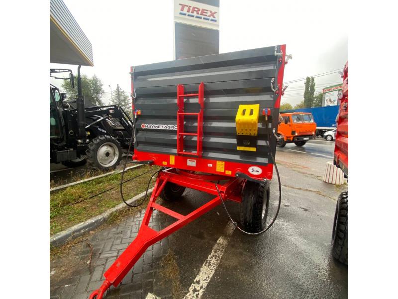 Прицеп сельскохозяйственный двухосный HAYMET 5T-5 (5 тонн, гидравлический тормоз)