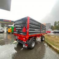 Прицеп для трактора 2PTS5 (5T)  гидравлический тормоз – 2025 (серый) – 2 оси