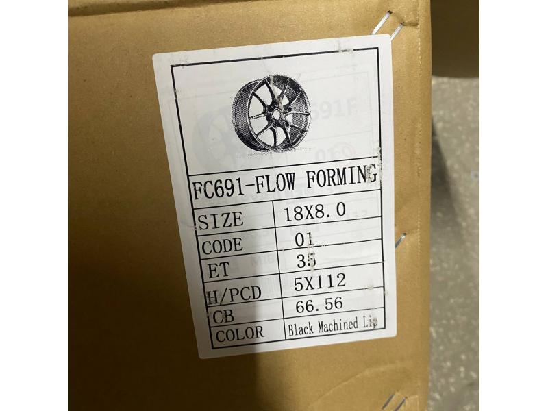 Диск 18 5х112 8,0j d-66,56 ET35 FC691-FF, алмаз обод
