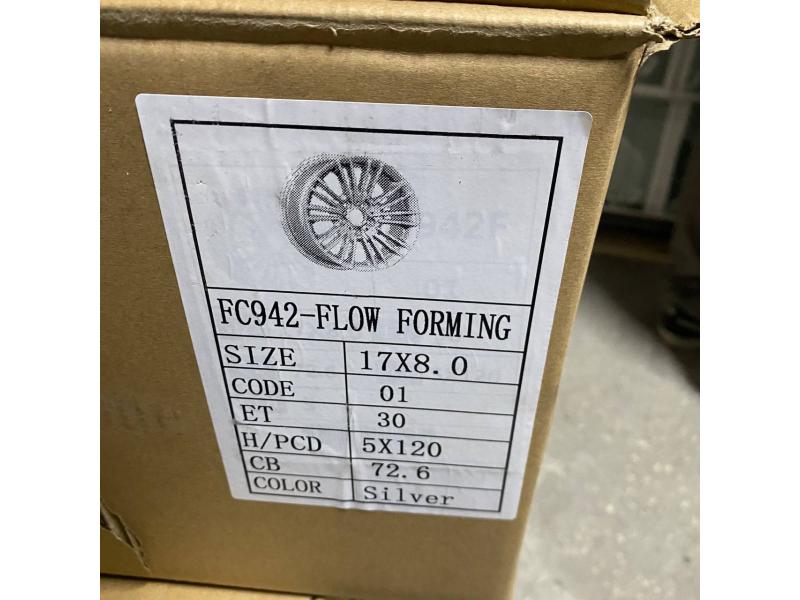 Диск 17 5х120 8,0j d-72,6 ET+30 FC942-FF, silver