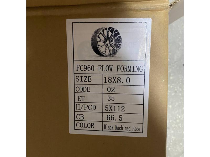 Jantă 18, 5x112, 8.0J,66.5 mm, ET +35, FC960-FF, (diamond cut)