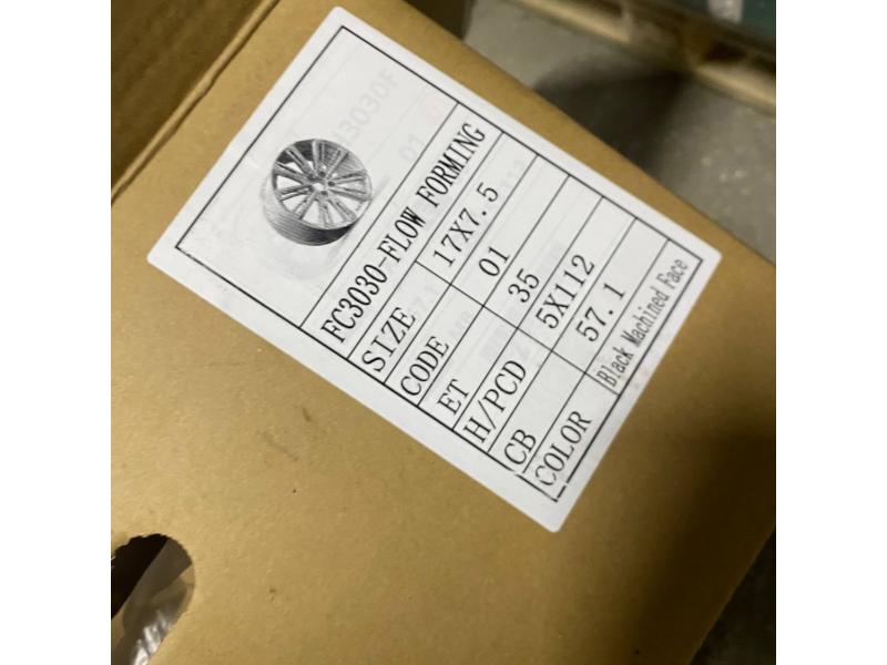 Jantă 17 5x112 7.5J CB 57.1 ET+35 FC3030-FF, față diamant