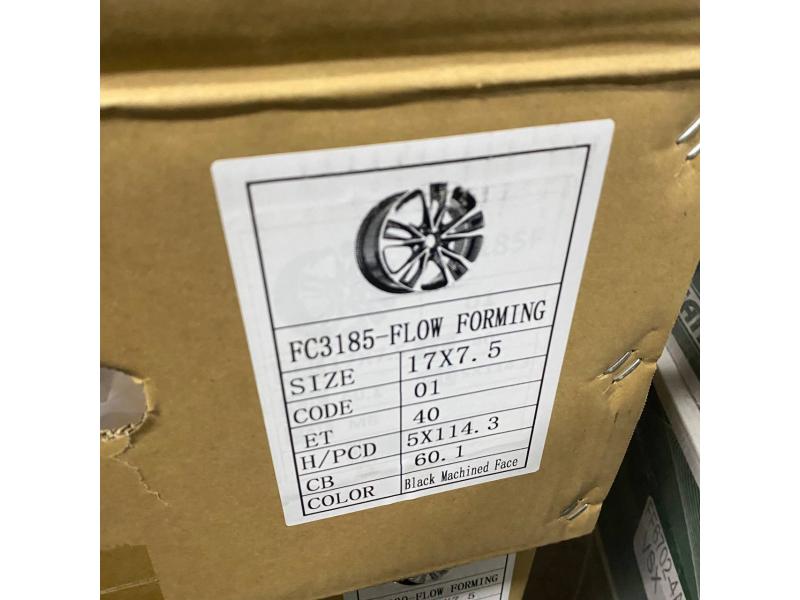 Jantă 17 5x100 7.5J CB 67.1 ET+40 FC3185-FF, față diamant