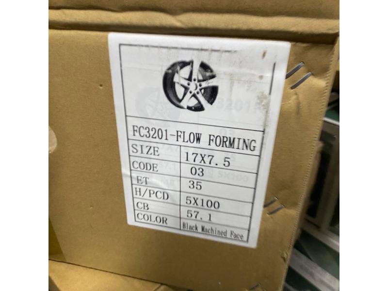 Диск  17  5х100  7,5j  d-57,1  ET35  FC3201-FF, алмаз