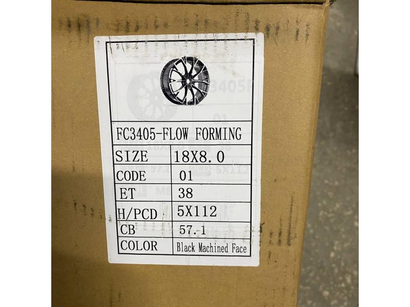 Jantă 18, 5x112, 8.0J, 57.1 mm, ET +38, FC3405-FF, (diamond cut)