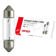 Лампа 12V C10W 41mm AMIO