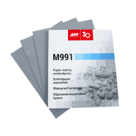 Hârtie abrazivă rezistentă la apă P2500 | albastră | 230 × 280 mm APP M991