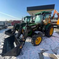  Tractor коммунальный Bizon SD1004 с фронтальным погрузчиком и ковшом	