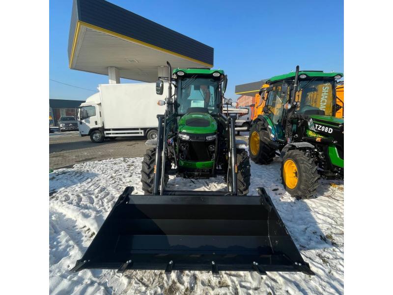  Tractor коммунальный Bizon SD1004 с фронтальным погрузчиком и ковшом	
