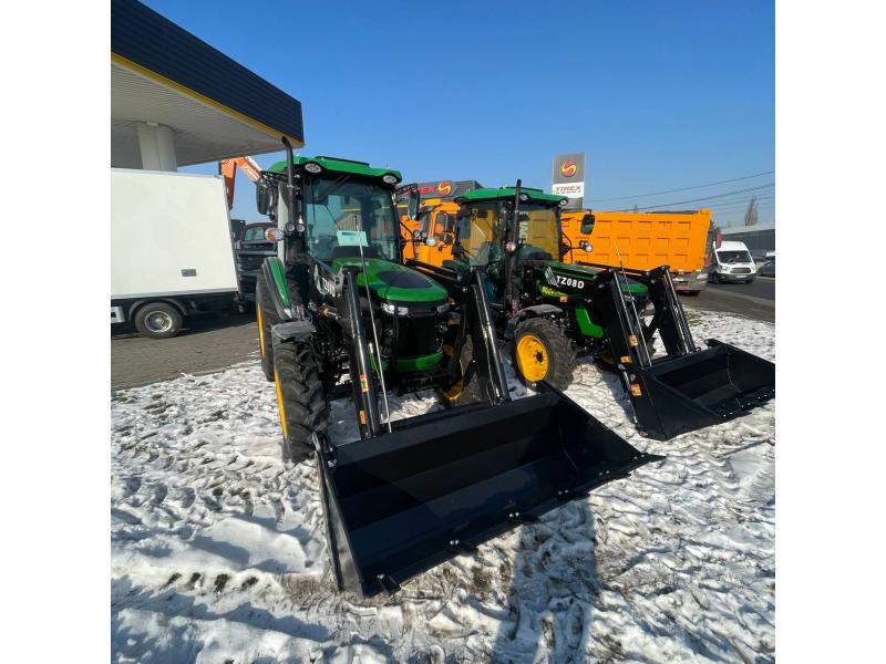  Tractor коммунальный Bizon SD1004 с фронтальным погрузчиком и ковшом	