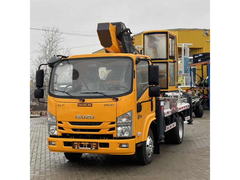 Autospeciala platforma autoturn ISUZU ELF M100 30m