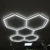 Iluminare LED modulară tip fagure „5 CELULE” (192 W, 6500K)