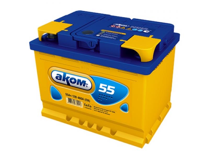  Battery AKOM  EFB (taxi) 55Ah 12V