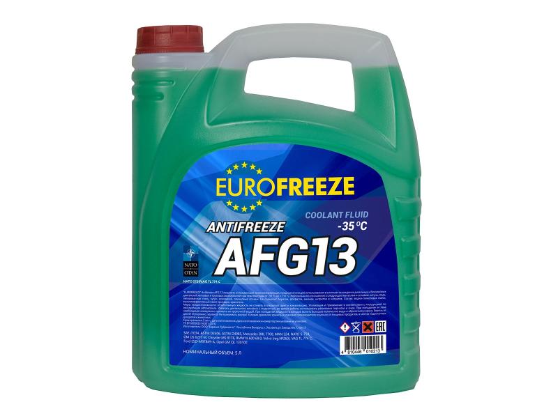Антифриз Eurofreeze AFG13 (Зеленый)  5л