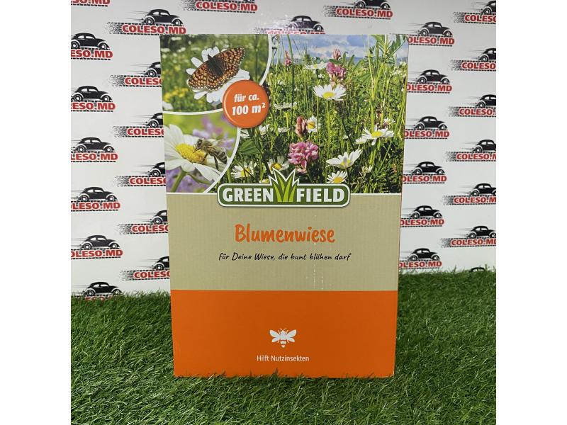 Семена газона Greenfield поляна с дикими цветами и травами (мавританский газон) (1 кг)