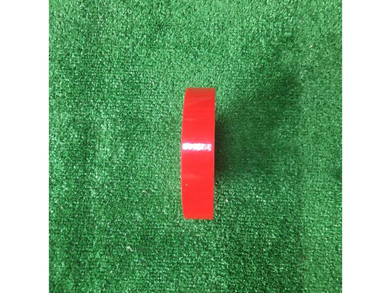Скотч двусторонний 30мм x 10м (красный)