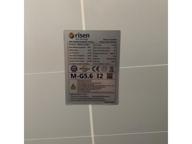 Монокристал. солнечная панель Risen Titan RSM132-8-660M , 660W