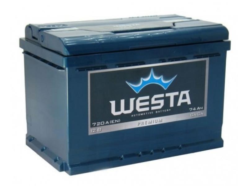 Аккумулятор Westa Premium AE 74Ah 12V