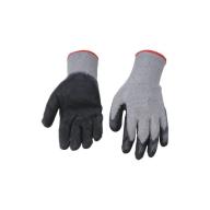 Gloves for workers (fabric+rubber)