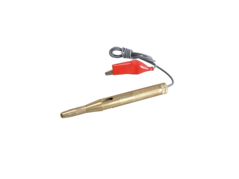 Tester voltmeter 6-24V metal (copper)