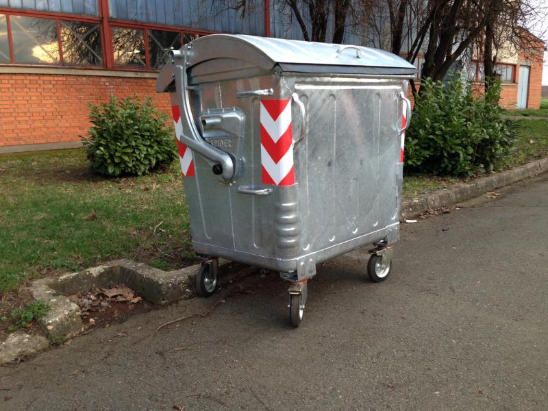 Galvanized container 1100 l
