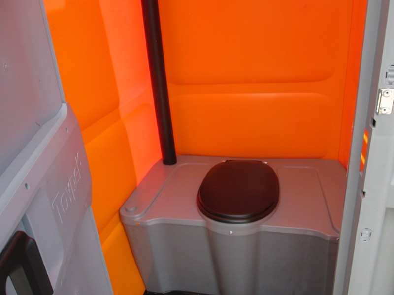 Toypek EU mobile toilets (blue) (WC) orange