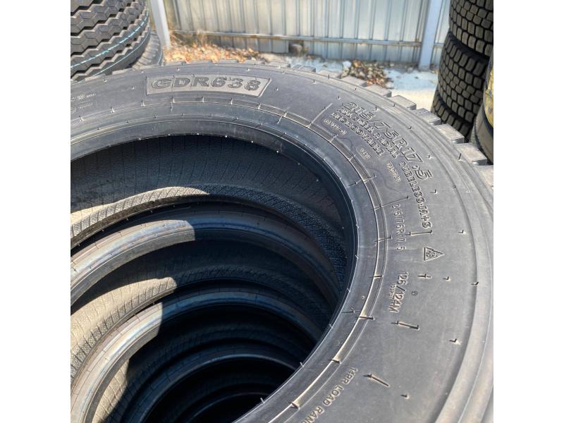 Anvelopă pentru camion Giti GDR638 215/75R17.5 14PR 128/126M 3PMSF - pentru axa motoare