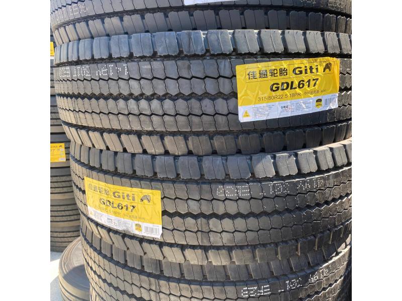 Anvelopă Giti 315/80R22.5 18PR 156/150 (154/150) L(M) GDL617 M+S pentru axă motoare