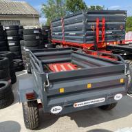 Remorcă cu o axă pentru tractor 1PTS1 de 1 tonă