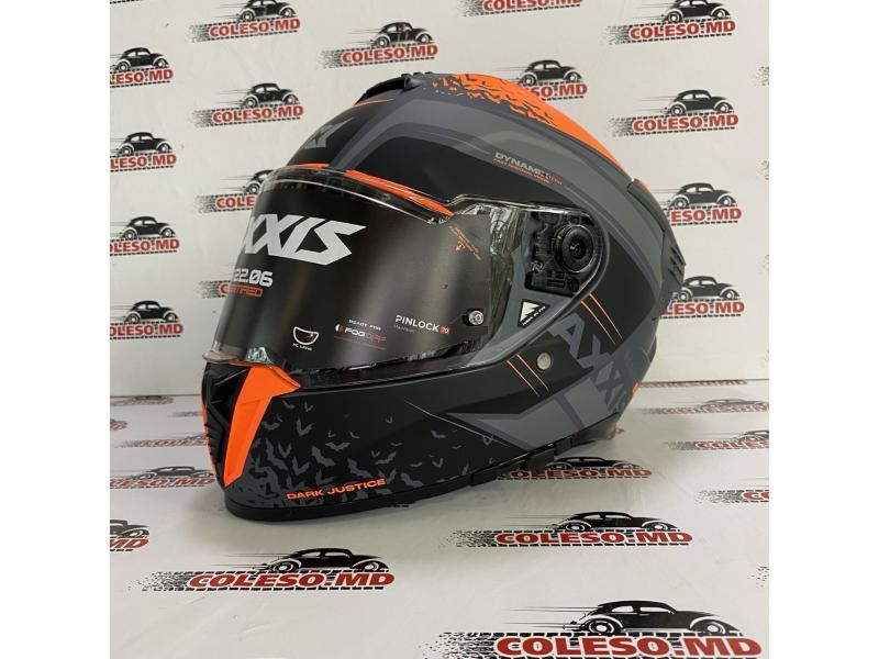 Мотошлем Axxis Hawk SV Evo Dark Justice C4