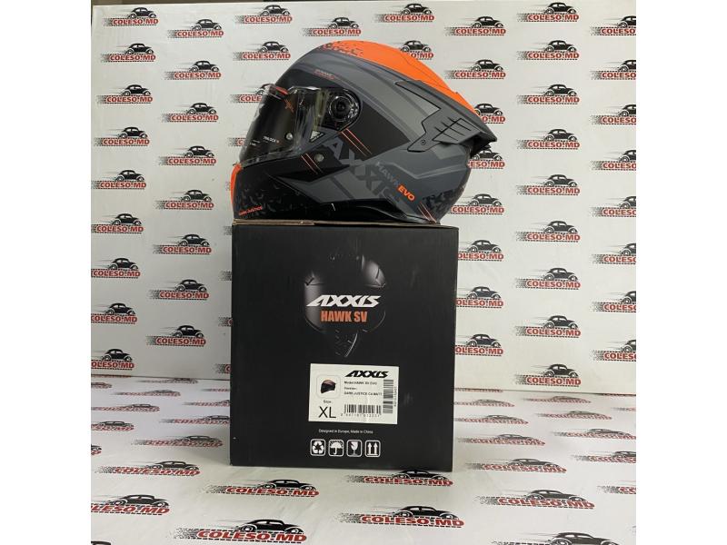 Мотошлем Axxis Hawk SV Evo Dark Justice C4