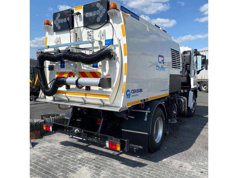 Mașină de măturat și aspirat stradală ÇEKSAN CITYRAY 5 pe șasiu ISUZU GIGA