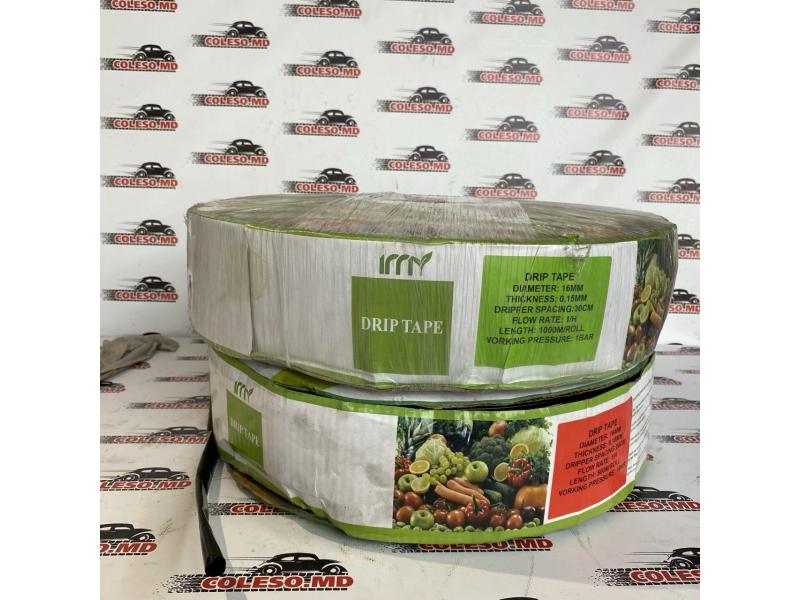 Капельная лента IRRI 0.15mm*300mm*1000m*1.0L/H