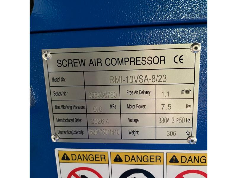 Compresor cu șurub SRM RMI-10VSA-8/23
