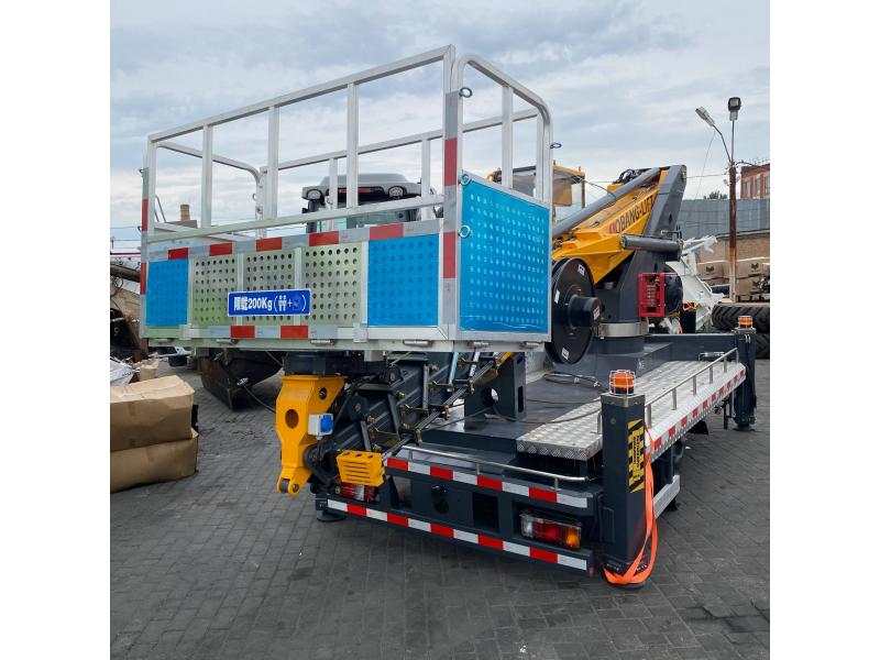 Platformă telescopică auto JOBANGLIFT GK30 pe șasiu ISUZU 100P (2026)