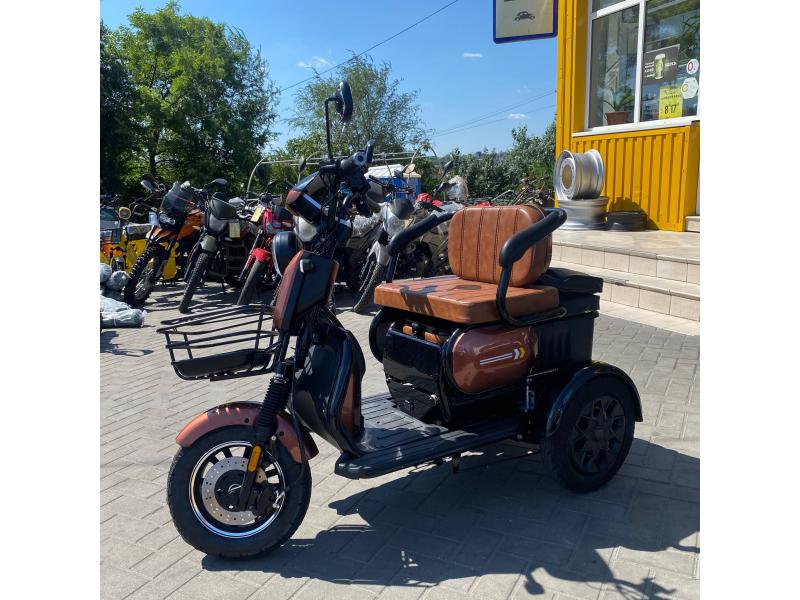 Электрический трехколёсный велосипед FADA OLDI 1000W 25A/H 72V