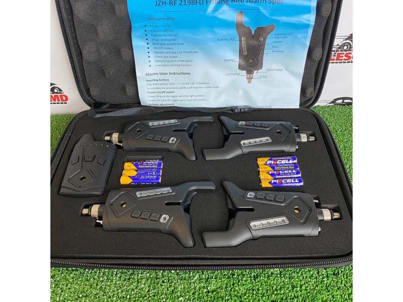 Set de avertizoare pentru pescuit JZH-RF2198 (4+1)