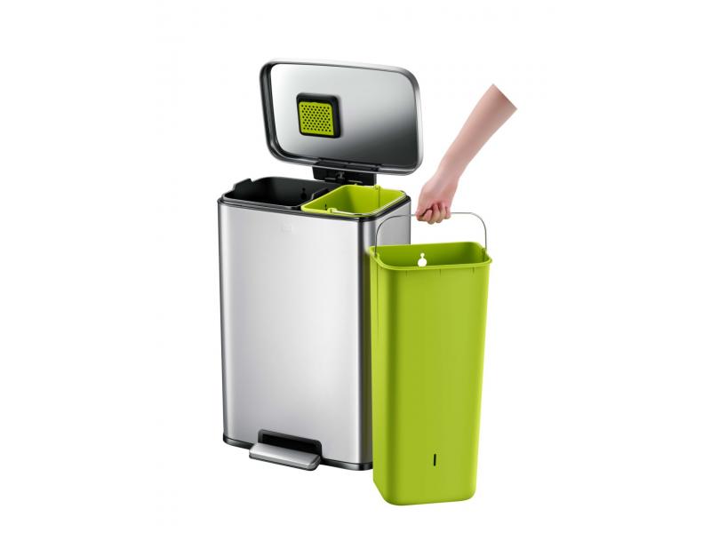 Coș EKO pentru colectarea selectivă a deșeurilor 45 L (25+20 L)